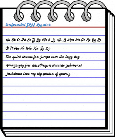 Confinental FREE Regular Font