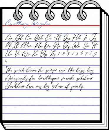 Corinthiago Regular Font