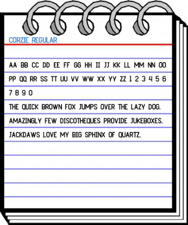 Corzie Regular Font