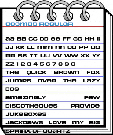 Cosmas Regular Font