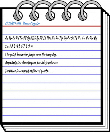 COZYBRUSH_Demo Regular Font