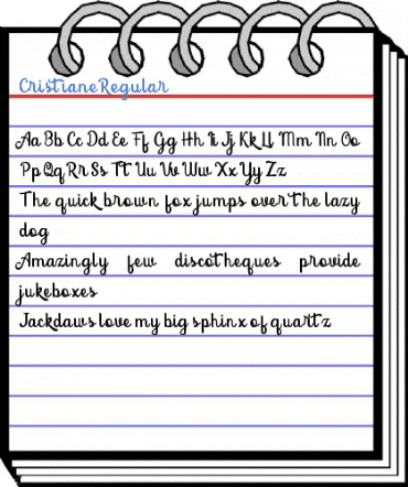 Cristiane Regular Font