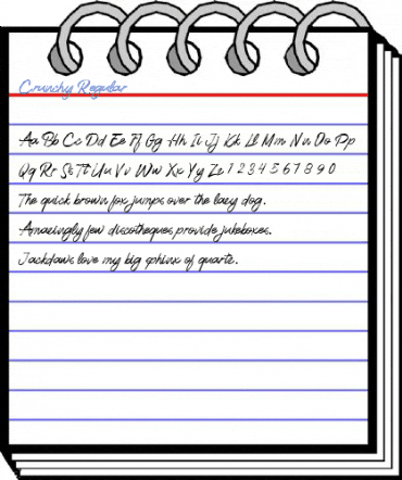 Crunchy Regular Font