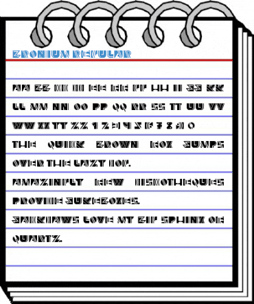 Bronium Regular Font
