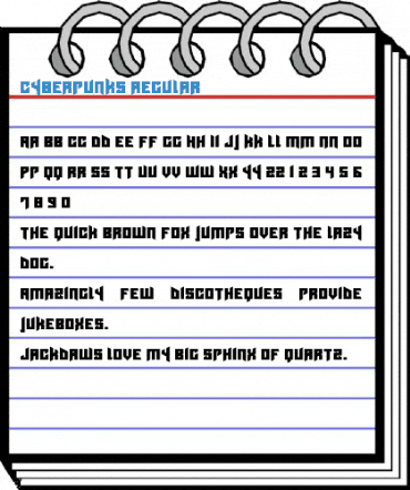 Cyberpunks Regular Font