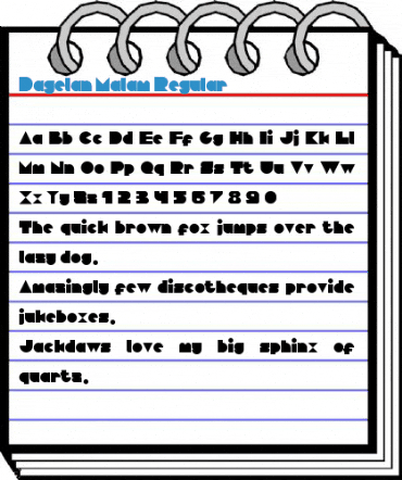 Dagelan Malam Regular Font