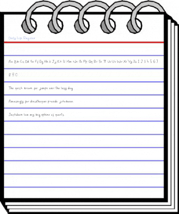 Daily Life Regular Font