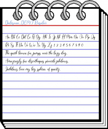 Daligona_DEMO Regular Font