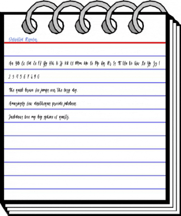 Delicated Regular Font