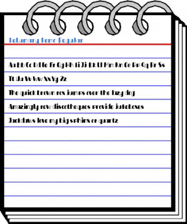 DeLumary Demo Regular Font