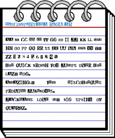 Descompensada Regular Font