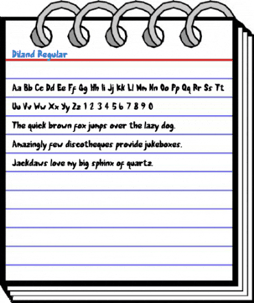 Diland Regular Font