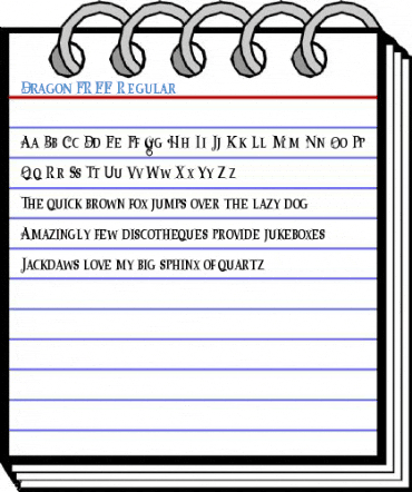 Dragon FREE Regular Font