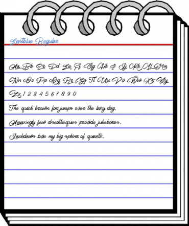 Eastblue Regular Font