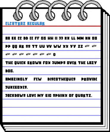Elcatraz Regular Font