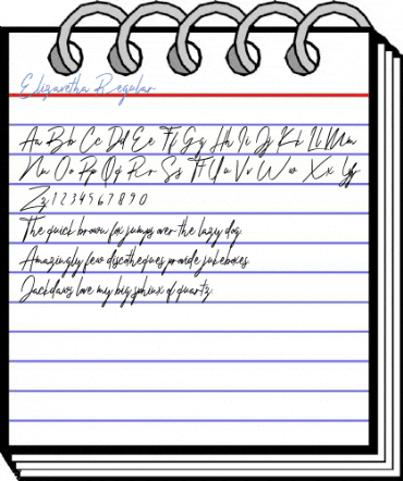 Elizavetha Regular Font