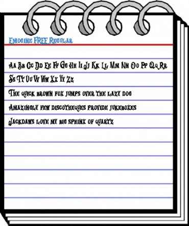 Emogine FREE Regular Font