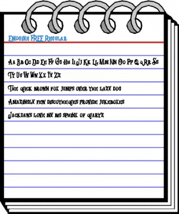 Emogine FREE Regular Font