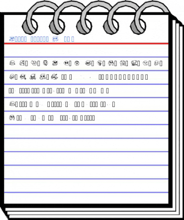 Emojis Tiktok Regular Font