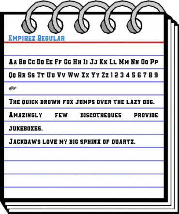 Empirez Regular Font