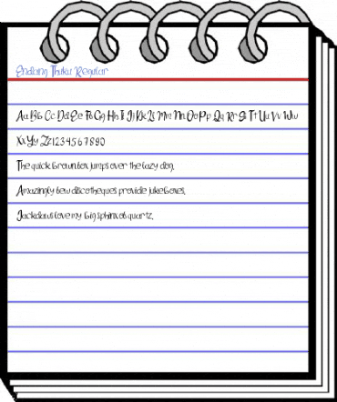 Endang Thuku Regular Font