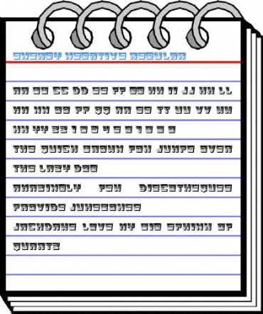 Energy Negative Regular Font