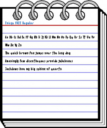 Enicye FREE Regular Font