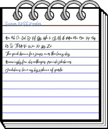 Enigma FREE Regular Font
