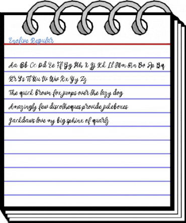 Enofive Regular Font