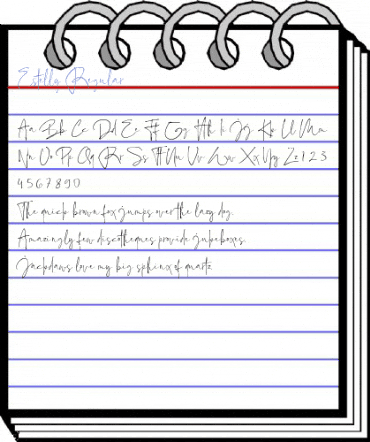 Estelly Regular Font