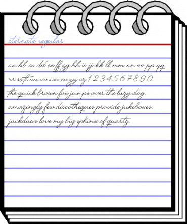 Eternate Regular Font