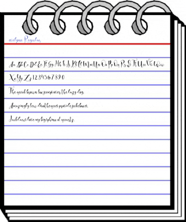 evelyne Regular Font