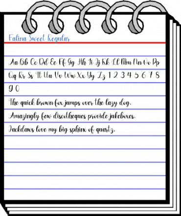 Falina Sweet Regular Font