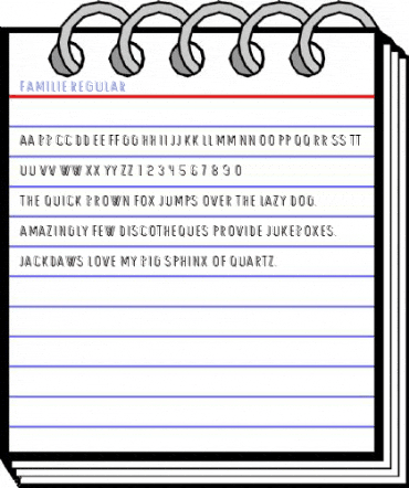 Familie Regular Font