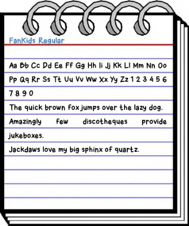 FanKids Regular Font