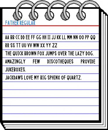 Father Regular Font