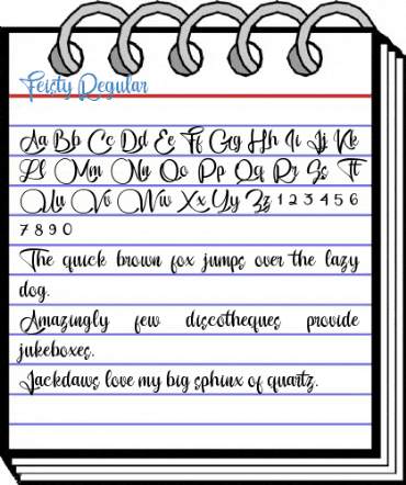 Feisty Regular Font