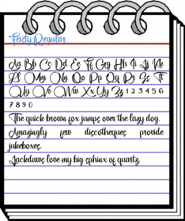 Feisty Regular Font