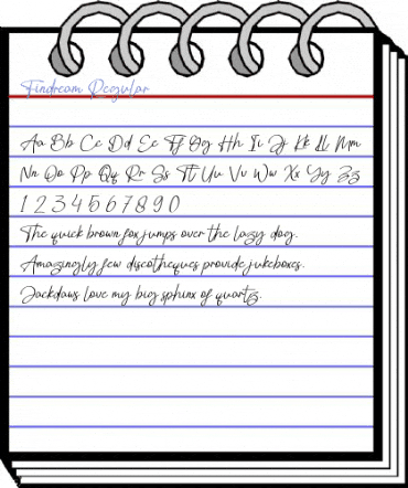 Findream Regular Font