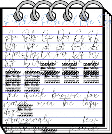 Fiosthic Personal Use Regular Font