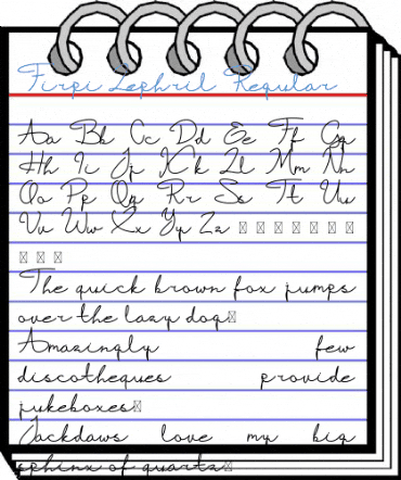 Firpi Lephril Regular Font