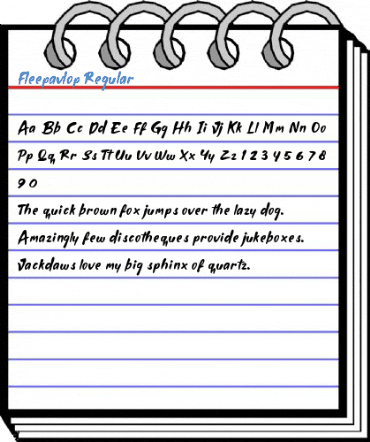 Fleepavlop Regular Font