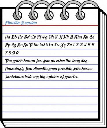 Flinellia Regular Font