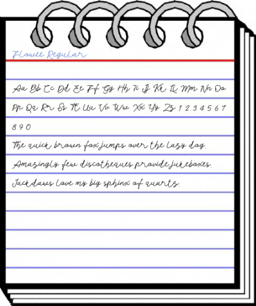 Flowee Regular Font
