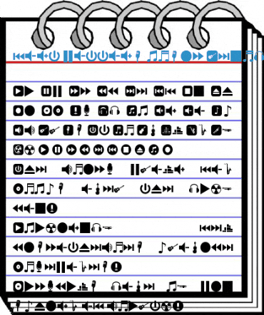 font bottons music Regular Font