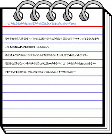 FontsVectorAncientSymbol Regular Font