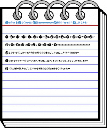 FontsVectorIso7010Mandatory Regular Font