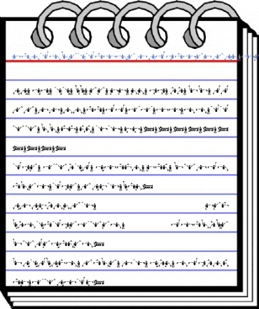 FontsVectorSemaphoreFlag Regular Font