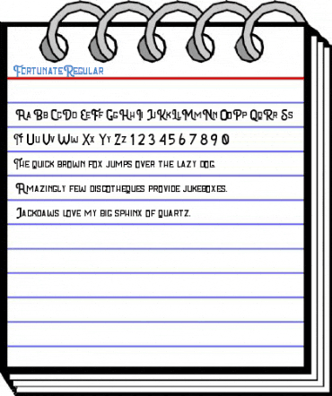 Fortunate Regular Font