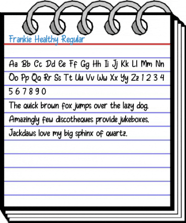 Frankie Healthy Regular Font